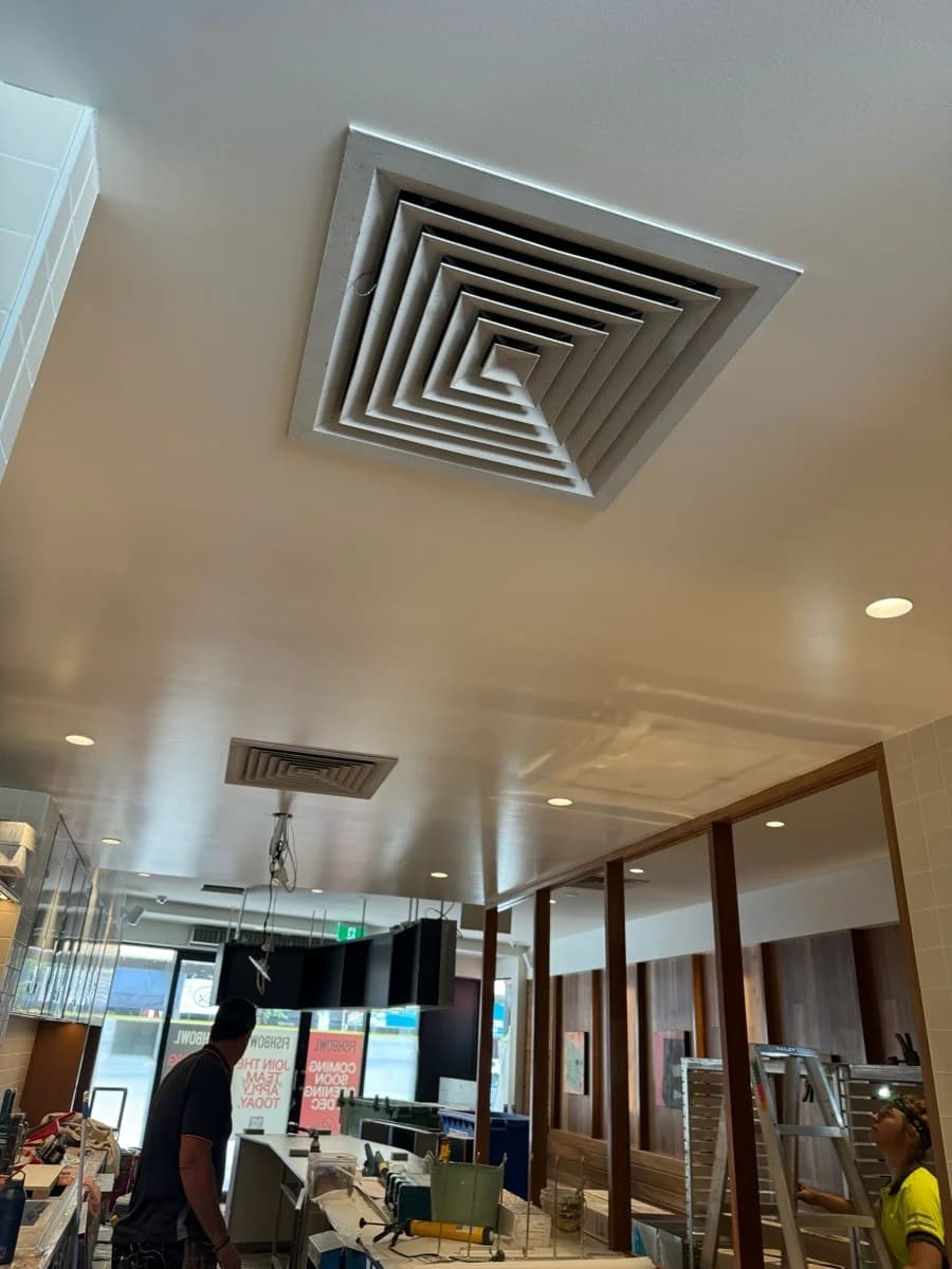 Fishbowl Rosalie Air Conditioning Replacement | Commercial Ducted HVAC Upgrade Brisbane